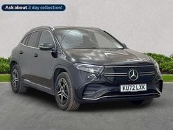 Black Used 2022 Mercedes EQA250+ AMG line SUV | £19,800 (Fair price)