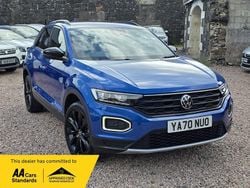 Blue Used 2021 VW T-Roc Black Edition SUV | £19,950 (Good price)