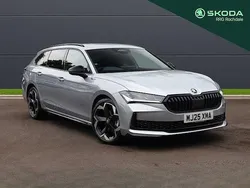 Pebble silver metallic New 2025 Skoda Superb SportLine Estate | £34,995 (Good price)