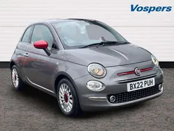 Grey Used 2022 Fiat 500 Red Hatchback | £10,500 (Fair price)