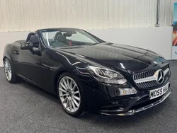 Black Used 2017 Mercedes SLC300 AMG line Cabriolet | £14,950 (Good price)