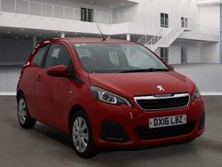 Red Used 2016 Peugeot 108 Active Hatchback | £4,195 (Fair price)