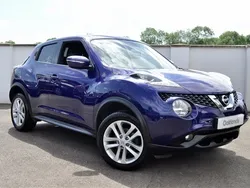 Blue Used 2017 Nissan Juke N-Connecta SUV | £7,795 (Fair price)
