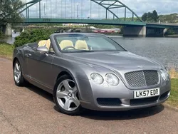 Silver Used 2007 Bentley Continental GT Convertible Cabriolet | £22,999 (Fair price)