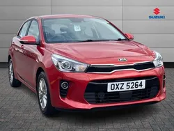 Red Used 2020 Kia Rio 2 Hatchback | £10,392 (Fair price)