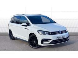 White Used 2019 VW Touran R-line MPV | £17,371 (A bit pricey)