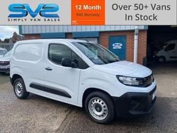 White Used 2024 Vauxhall Combo S MPV | £13,295 (Fair price)