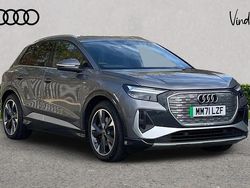 Grey Used 2022 Audi Q4 e-tron S-Line SUV | £24,542 (Expensive)