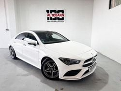 White Used 2021 Mercedes CLA180 AMG line Sedan | £22,990 (Fair price)