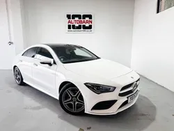 White Used 2021 Mercedes CLA180 AMG line Sedan | £22,990 (Fair price)