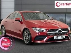 Red Used 2021 Mercedes CLA180 AMG line Sedan | £19,325 (Good price)