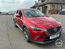Red Used 2017 Mazda CX-3 Inclusive SUV | £6,689 (Fair price)