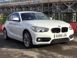 White Used 2018 BMW 118 Sport Line Hatchback | £12,695 (Fair price)