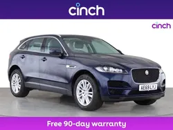 Blue Used 2019 Jaguar F-Pace Portfolio SUV | £22,599