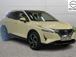 White Used 2022 Nissan Qashqai Tekna+ SUV | £23,491 (Expensive)