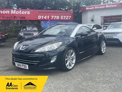 Black Used 2011 Peugeot RCZ GTi Coupe | £3,995 (Fair price)