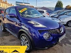 Blue Used 2017 Nissan Juke Tekna SUV | £7,295 (Good price)