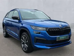 Blue Used 2023 Skoda Kodiaq SportLine SUV | £29,243 (Fair price)