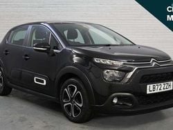 Black Used 2022 Citroën C3 PureTech Hatchback | £10,664 (Fair price)