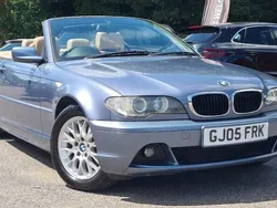 Blue Used 2005 BMW 320 Cabriolet Cabriolet | £4,495 (Fair price)