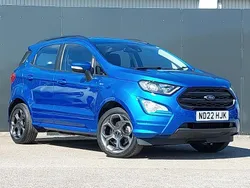 Blue Used 2022 Ford Ecosport ST-Line SUV | £13,998 (Fair price)