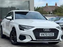 White Used 2020 Audi A3 Sport Hatchback | £18,995 (Fair price)