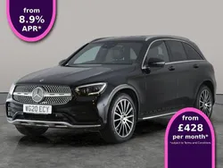 Black Used 2020 Mercedes GLC300 AMG Line Premium Estate | £27,098 (Good price)