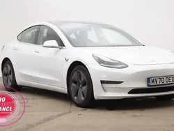 White Used 2020 Tesla Model 3 Long Range Sedan | £12,990 (Good price)