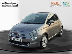 Electroclash grey Used 2019 Fiat 500 Lounge Hatchback | £11,495 (A bit pricey)