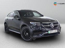 Black Used 2022 Mercedes EQC400 AMG line SUV | £29,475 (A bit pricey)