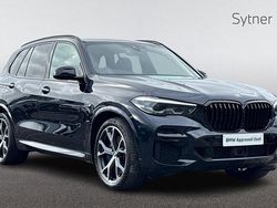 Black Used 2021 BMW X5 M Sport SUV | £41,500 (Fair price)