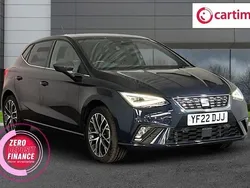 Blue Used 2022 Seat Ibiza XCELLENCE Lux Hatchback | £15,699 (Fair price)