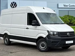 White New 2025 VW Crafter Van | £31,991 (A bit pricey)
