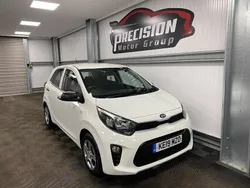 White Used 2019 Kia Picanto 2 Hatchback | £7,295 (Fair price)