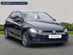 Black Used 2022 VW Polo R-line Hatchback | £18,047 (Fair price)