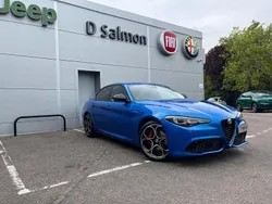 Blue New 2025 Alfa Romeo Giulia Veloce Sedan | £38,995 (Fair price)