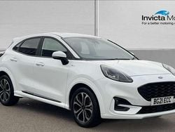 White Used 2021 Ford Puma ST-Line SUV | £14,150