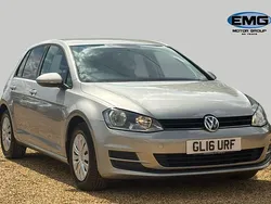 Silver Used 2016 VW Golf VII S Hatchback | £11,295 (Fair price)