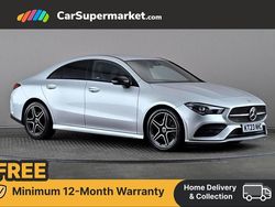 Silver Used 2023 Mercedes CLA200 AMG Line Premium Coupe | £23,497 (Fair price)