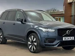 Denim blue Used 2024 Volvo XC90 Ultra SUV | £49,990 (Expensive)