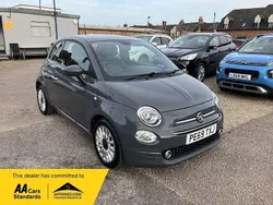 Grey Used 2018 Fiat 500 Lounge Hatchback | £7,495 (Fair price)