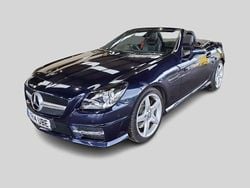 Blue Used 2014 Mercedes SLK250 AMG Cabriolet | £8,990 (Fair price)