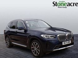 Blue Used 2022 BMW X3 xLine SUV | £30,995 (Fair price)