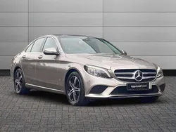 Silver Used 2019 Mercedes C220 Premium Plus Sedan | £18,295 (Fair price)