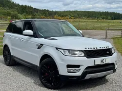 White Used 2016 Land Rover Range Rover Sport HSE SUV | £17,490 (Fair price)
