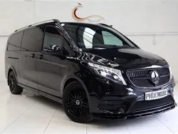 Black Used 2022 Mercedes V220 AMG line MPV | £95,999
