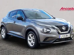 Grey Used 2021 Nissan Juke N-Connecta SUV | £12,975 (Fair price)