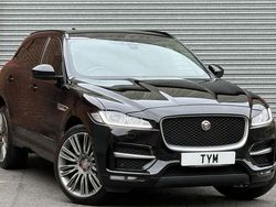 Black Used 2018 Jaguar F-Pace R-Sport SUV | £13,995 (Fair price)