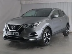 Grey Used 2017 Nissan Qashqai Tekna SUV | £8,480 (Fair price)