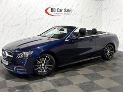 Blue Used 2018 Mercedes E220 AMG line Cabriolet | £18,499 (Good price)